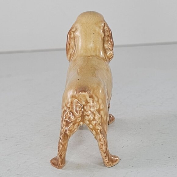 Vintage Hagen Renaker DW Cocker Spaniel His Nibs Figurine Ceramic Glossy *Repair - Picture 6 of 10